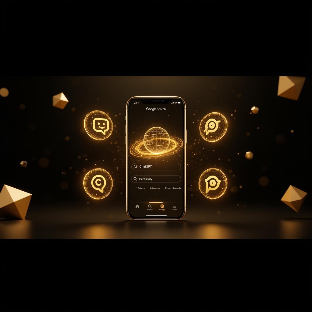 Paciente buscando clínica de estética no Google e em IAs